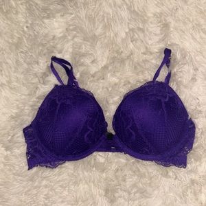 Victoria’s secret lingerie laced purple bombshell bra